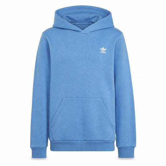 Adidas Boys Blue Pullover Hoodie XL 15-16 Years Hooded Fleece Sweatshirt