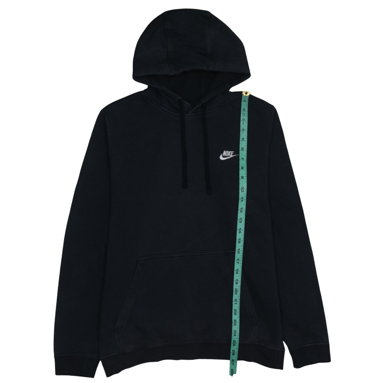 Nike Men's Black Pullover Hoodie L Sports Fleece Sweatshirt
