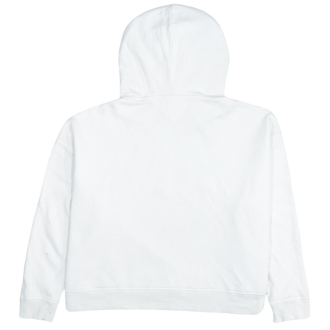 Tommy Hilfiger Women's White Embroidered Pullover Hoodie UK 20