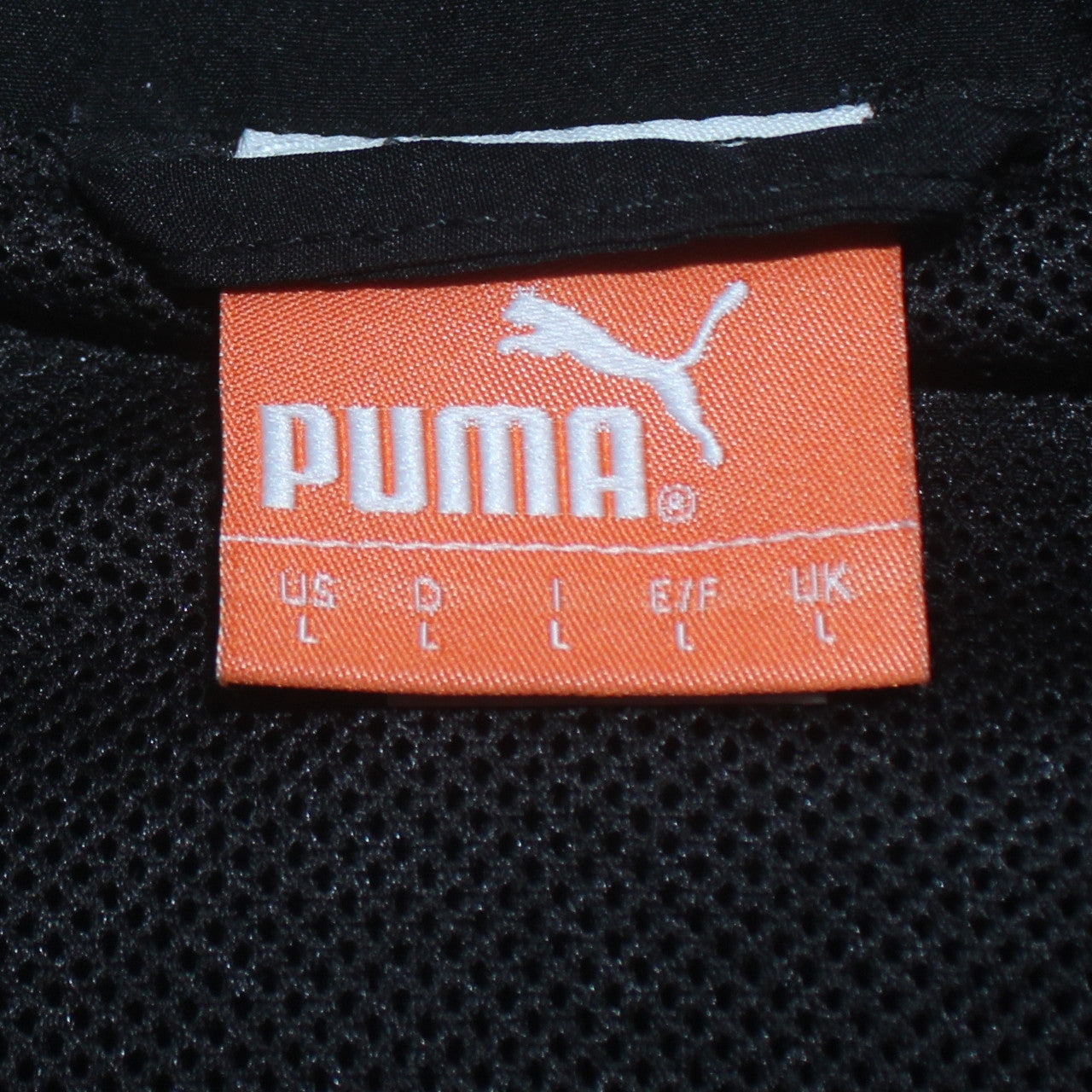 Puma Men's Black L Track Jacket KSV Tennenbronn Full Zip Sportswear
