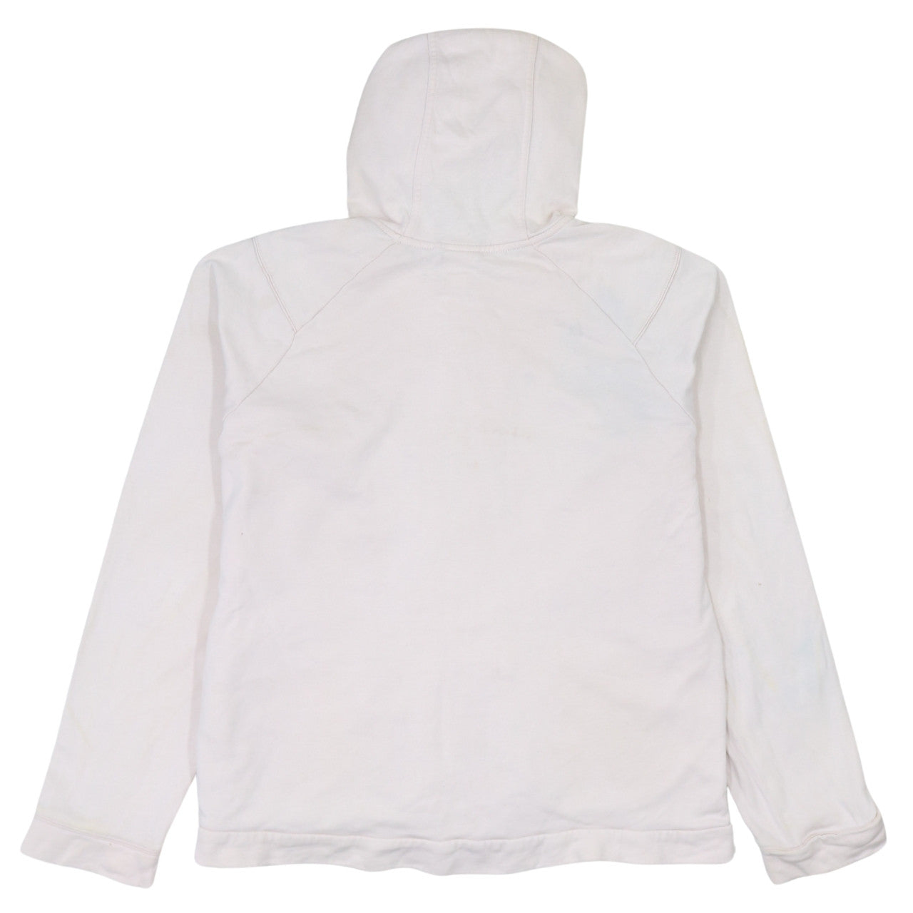 Adidas Women's Ivory Full Zip Hoodie Size 16 Lightweight Sportswear