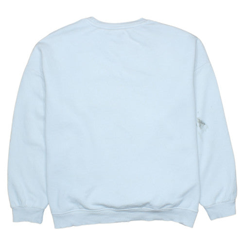Disney Women’s Blue Mickey Mouse Sweatshirt Size 12/14 Pullover