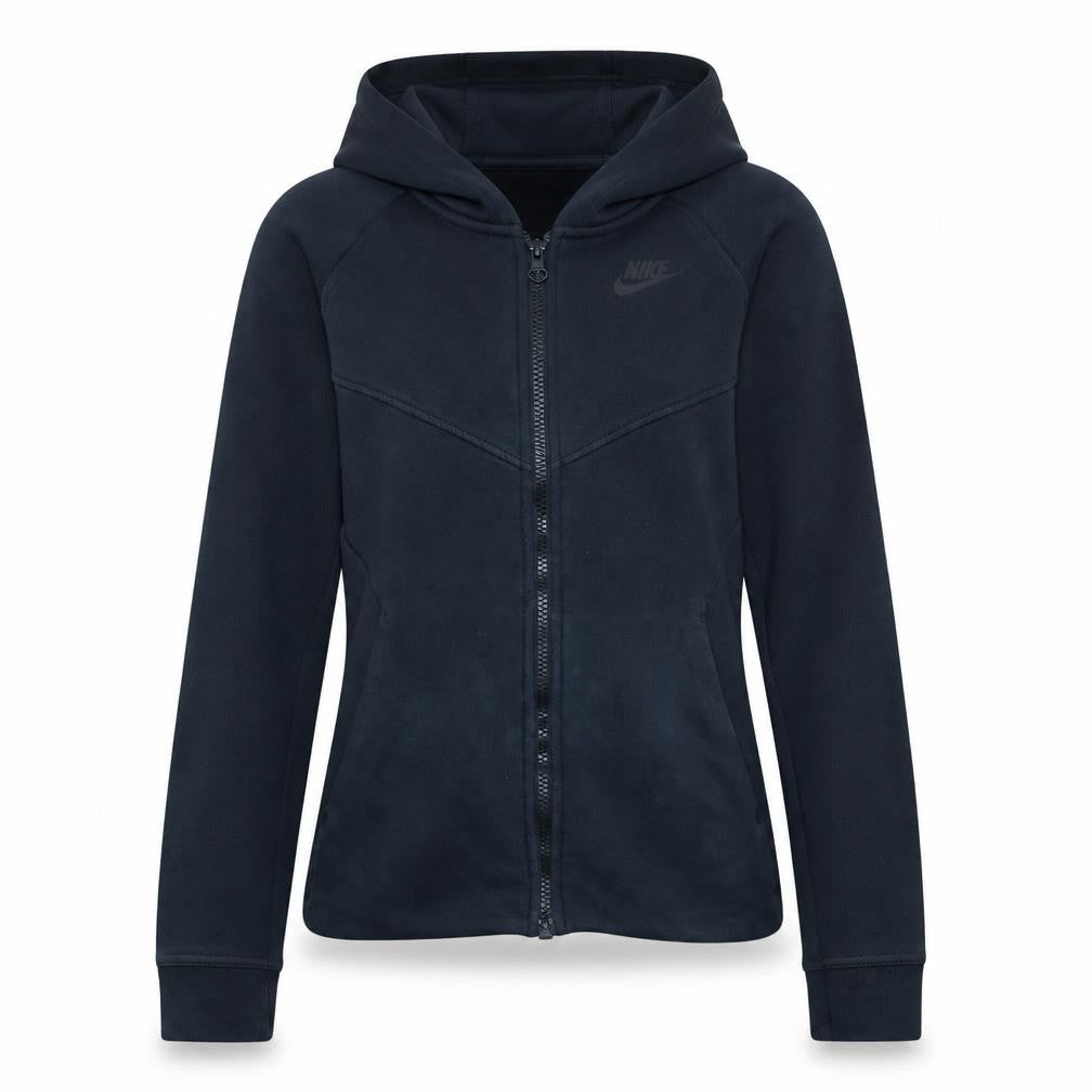 Nike Women’s Black XS Full Zip Hoodie Sweatshirt Fleece Lined