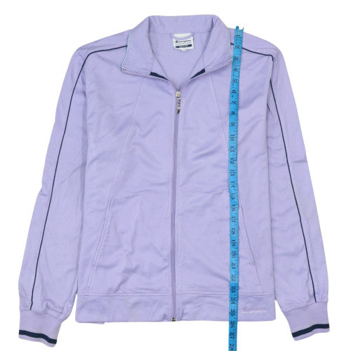 Champion Womens Purple XL Track Jacket Lightweight Zip Top