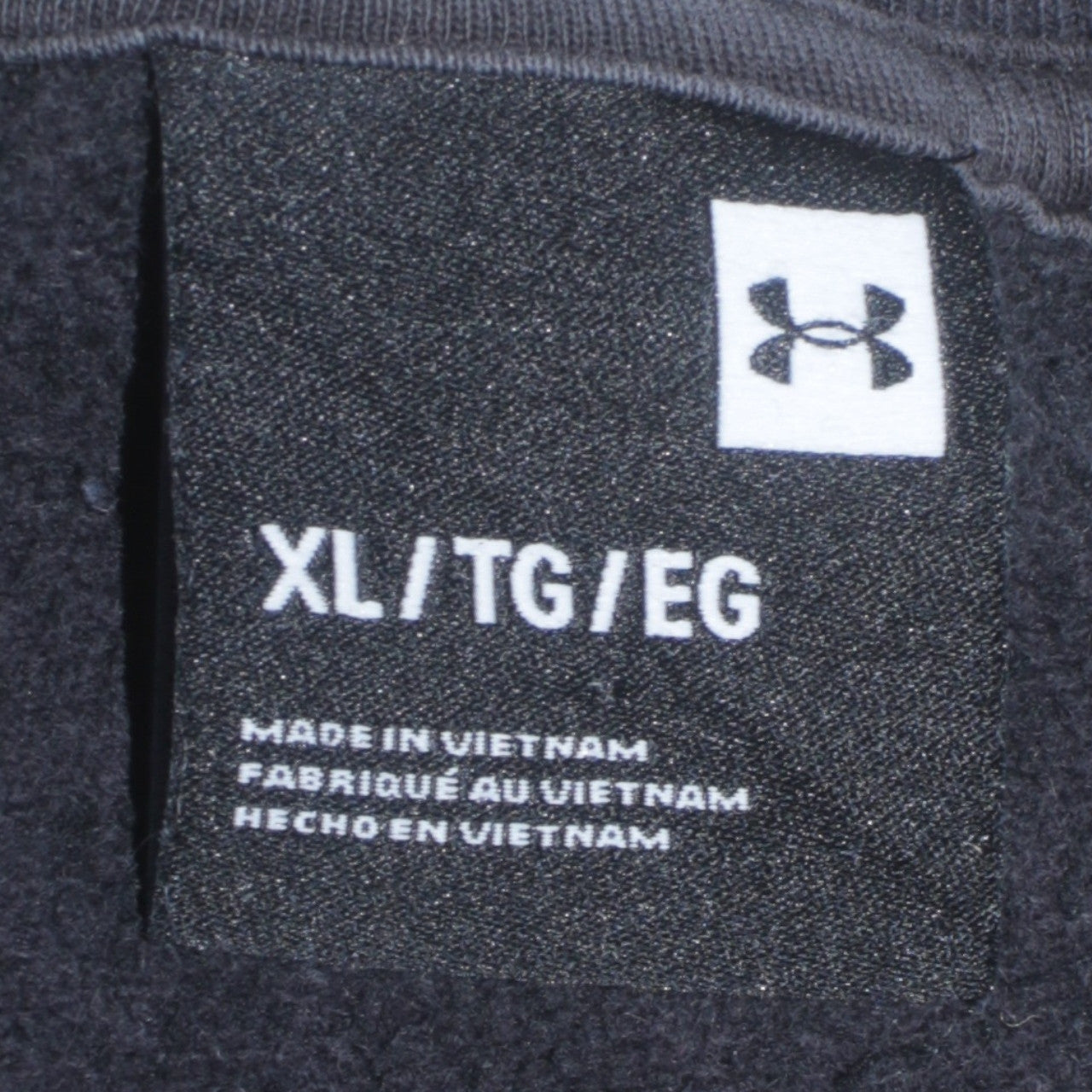 Under Armour Men's Black XL Pullover Crew Neck Sweatshirt