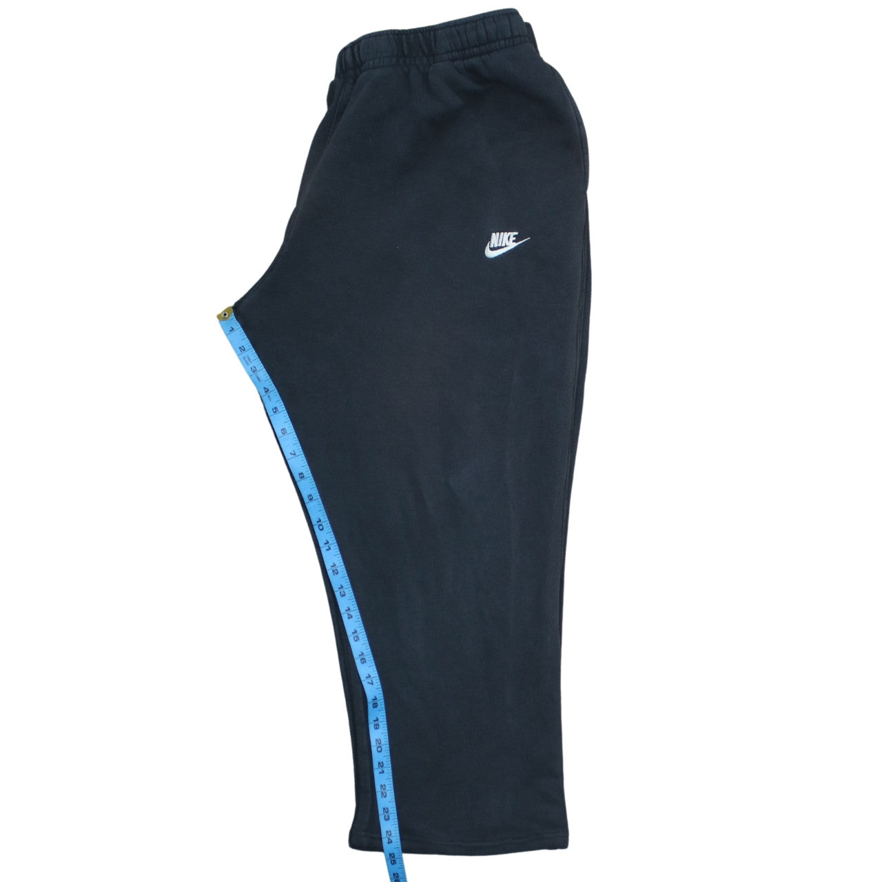 Nike Men's Black Fleece Sweatpants XL Elastic Waist Joggers