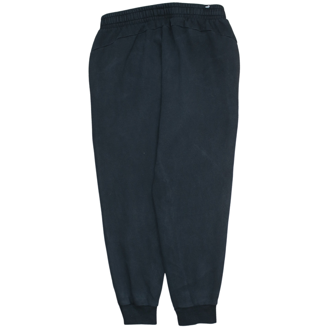 Puma Men’s Black Jogger Sweatpants L Fleece Activewear Trousers