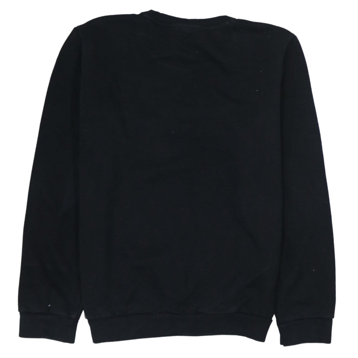 Puma Boys Black XL Crew Neck Pullover Sweatshirt with Logo Print