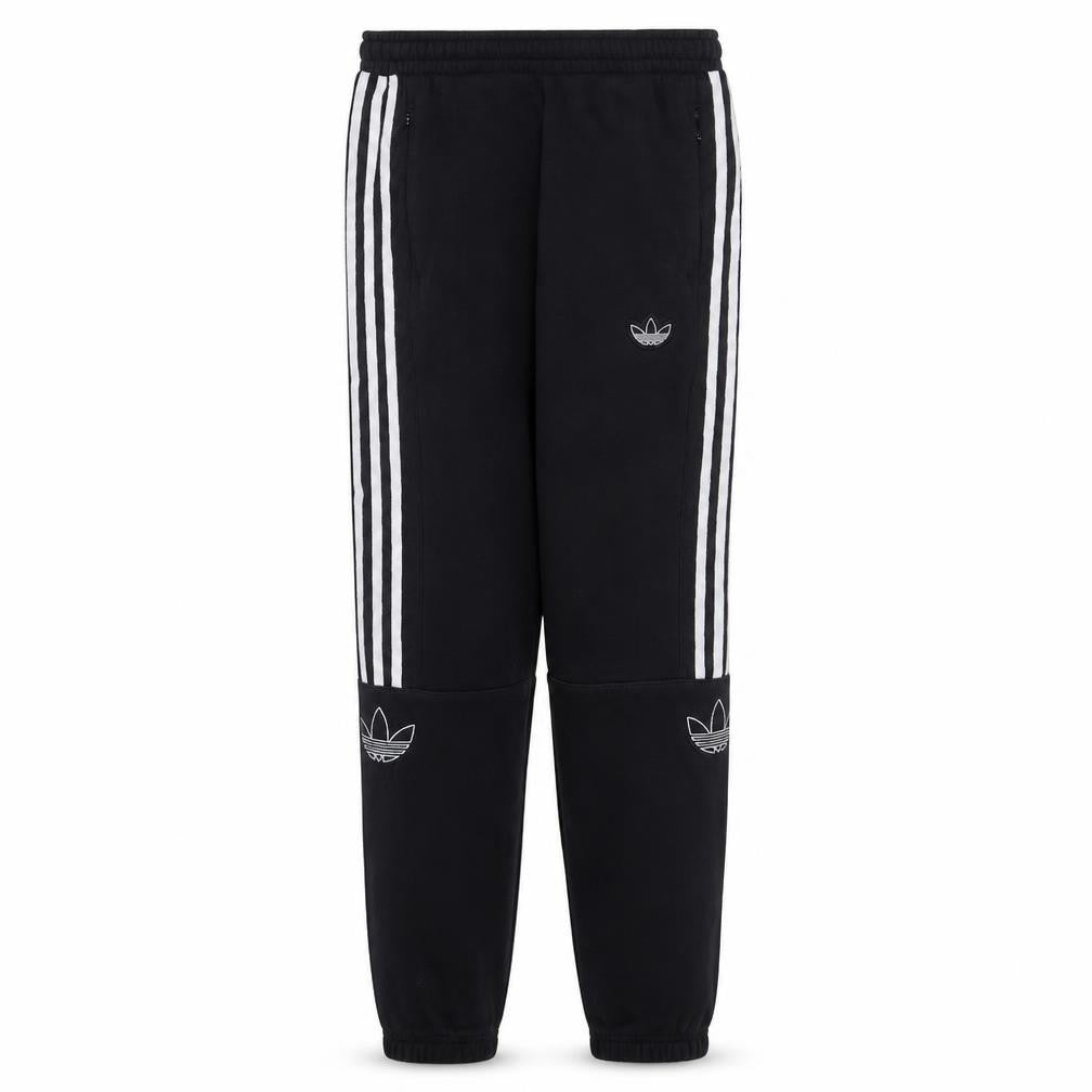 adidas Men's Black Jogger Trousers S Regular Fit Fleece Track Pants