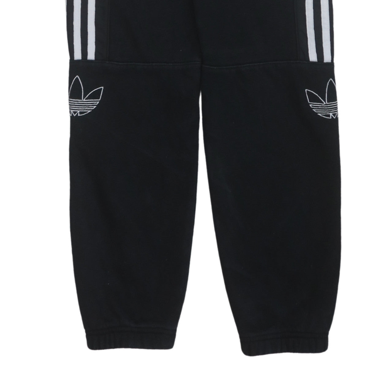 adidas Men's Black Jogger Trousers S Regular Fit Fleece Track Pants