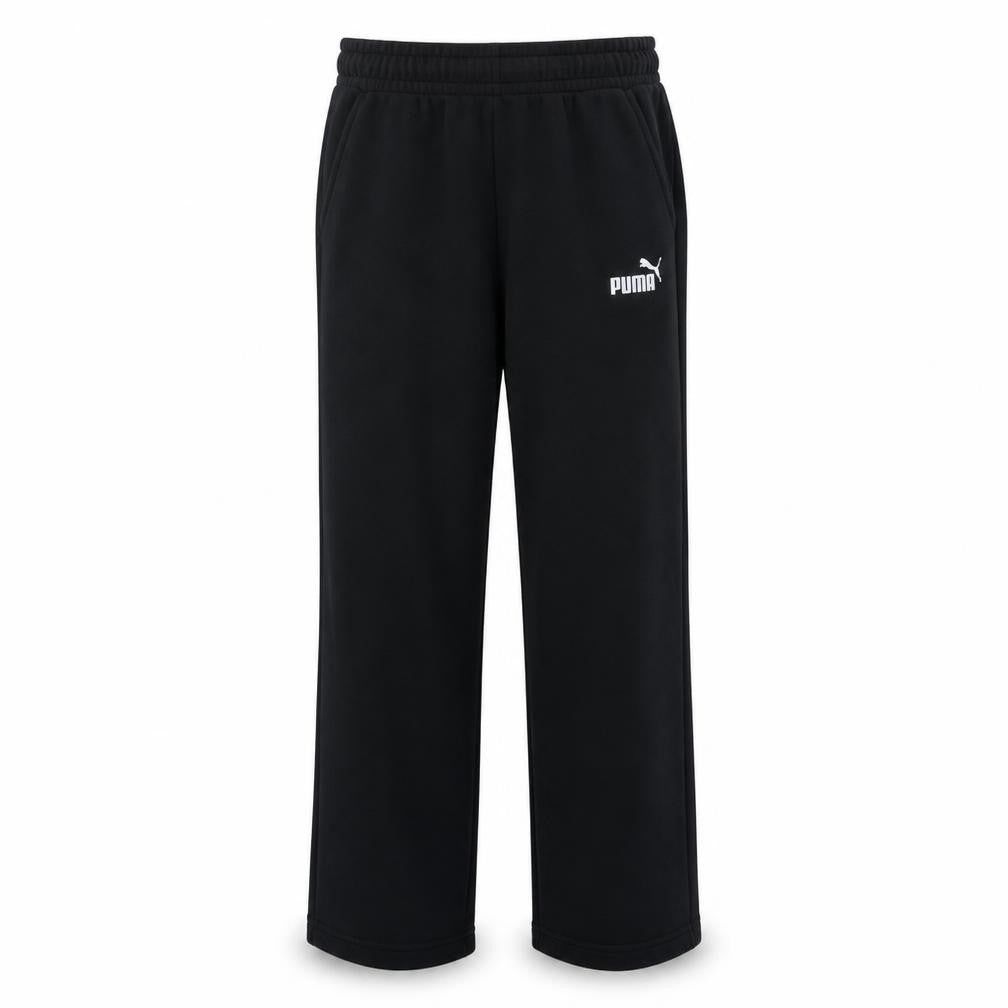 Puma Men's Black Fleece Sweatpants M Regular Fit Activewear Trousers