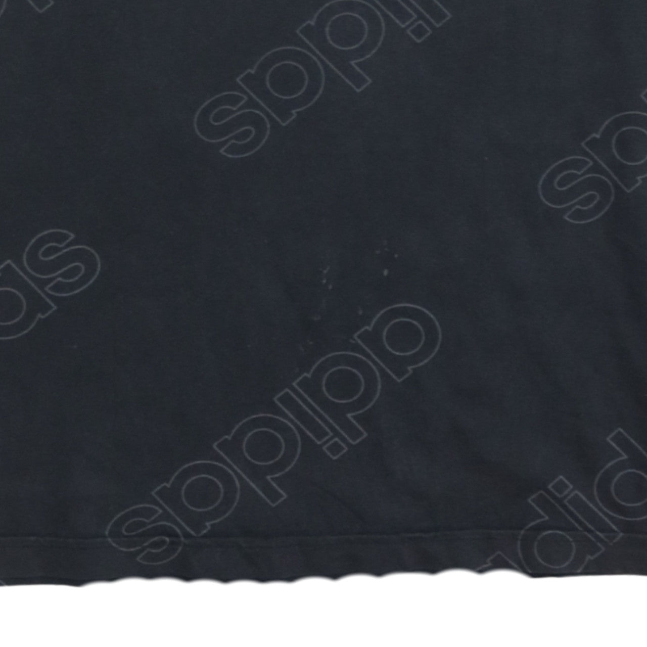 Adidas Men's Black Small Crew Neck Short Sleeve Logo T-Shirt