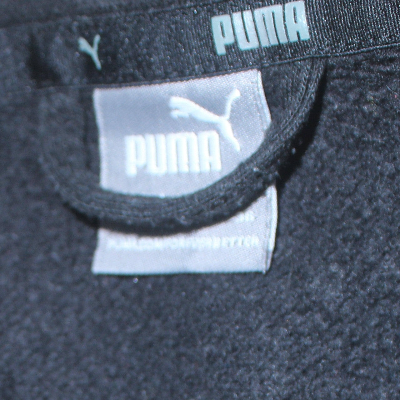Puma Women's Black Full Zip Track Jacket Size M Sportswear