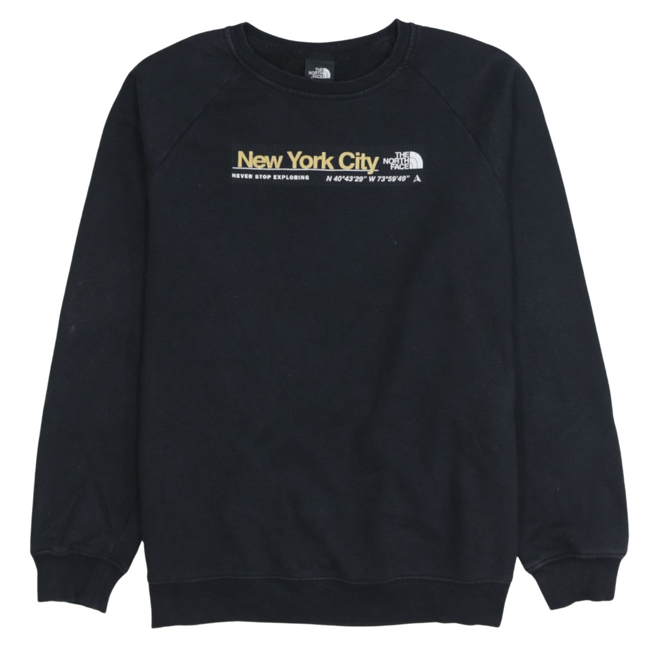 The North Face Womens Black Small New York City Pullover Sweatshirt