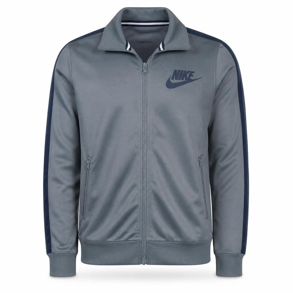 Nike Men's Grey Small Track Jacket Full Zip Sportswear