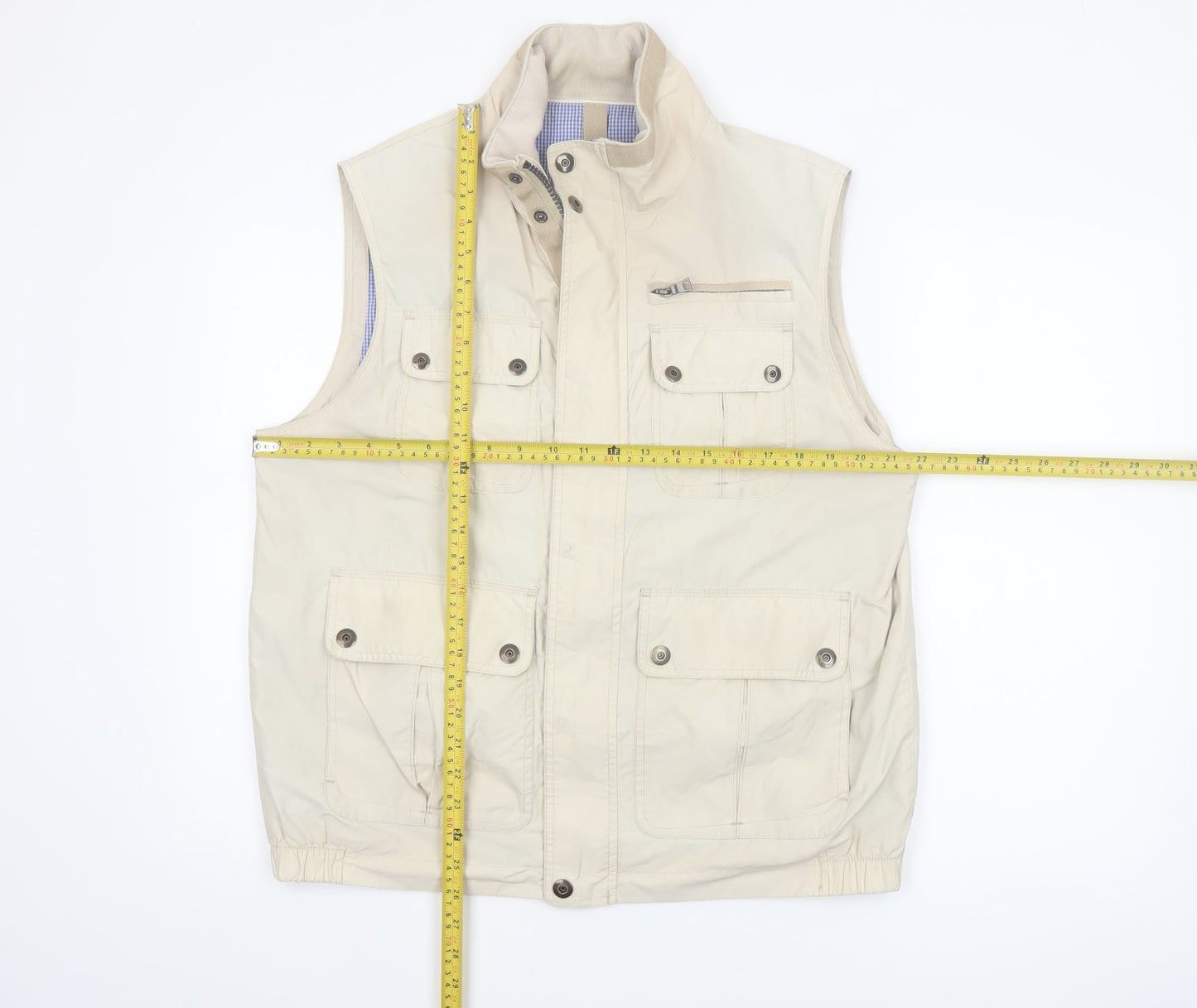 Marks and Spencer Men's Beige Bodywarmer Waistcoat M