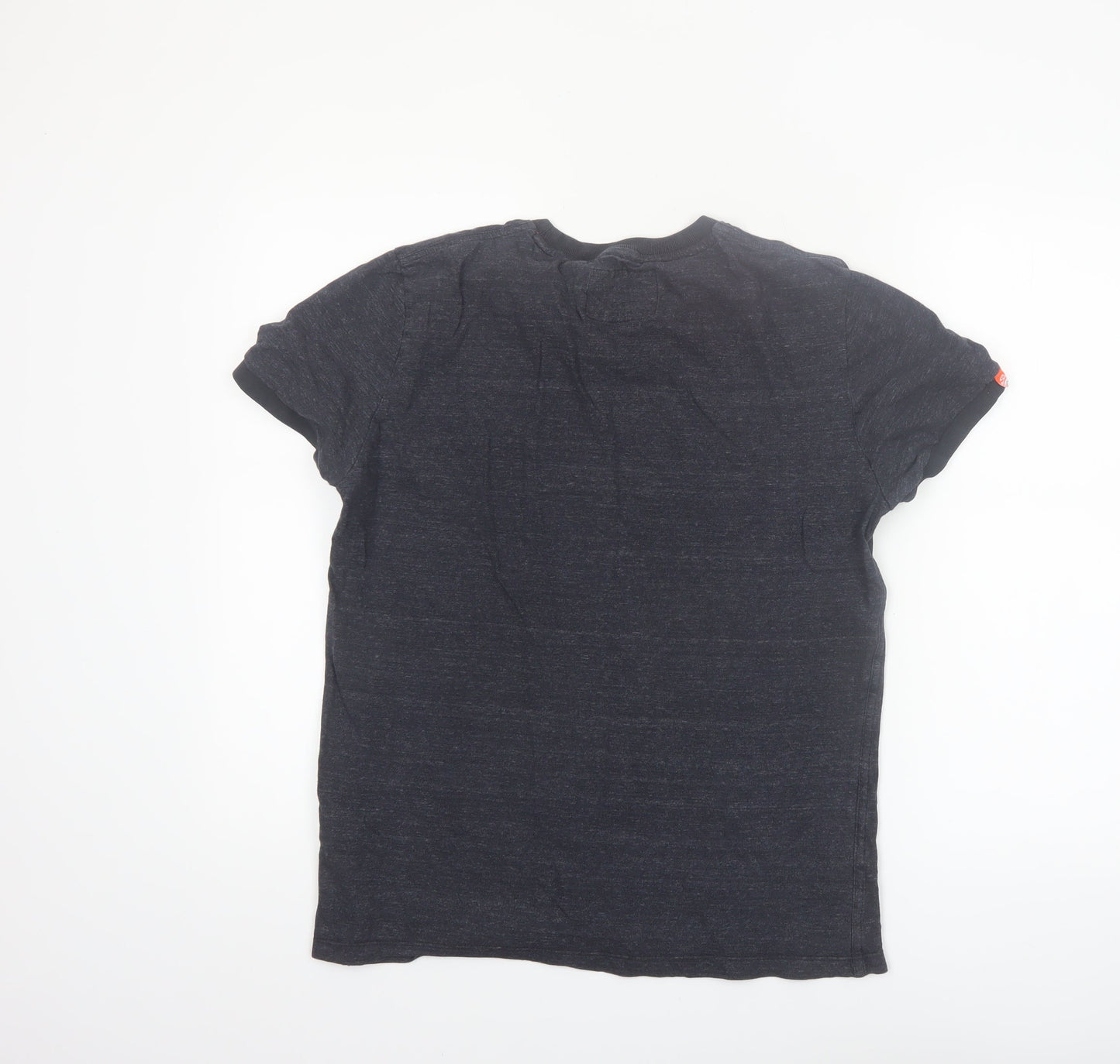 Superdry Men's Navy Blue Crew Neck Short Sleeve Cotton T-Shirt M