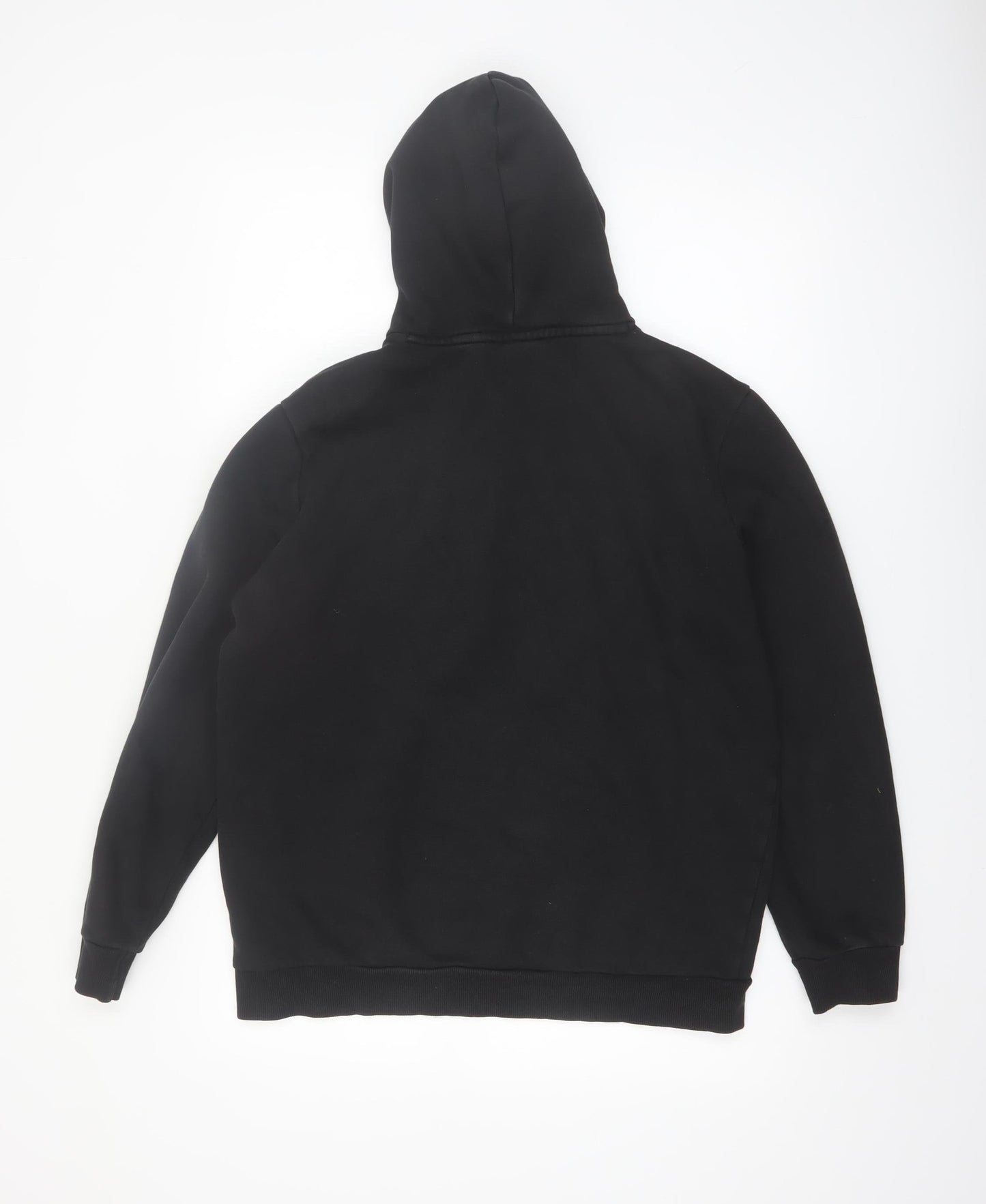Puma Men's Black Pullover Hoodie Hoodie M Regular Fit Logo Sportswear