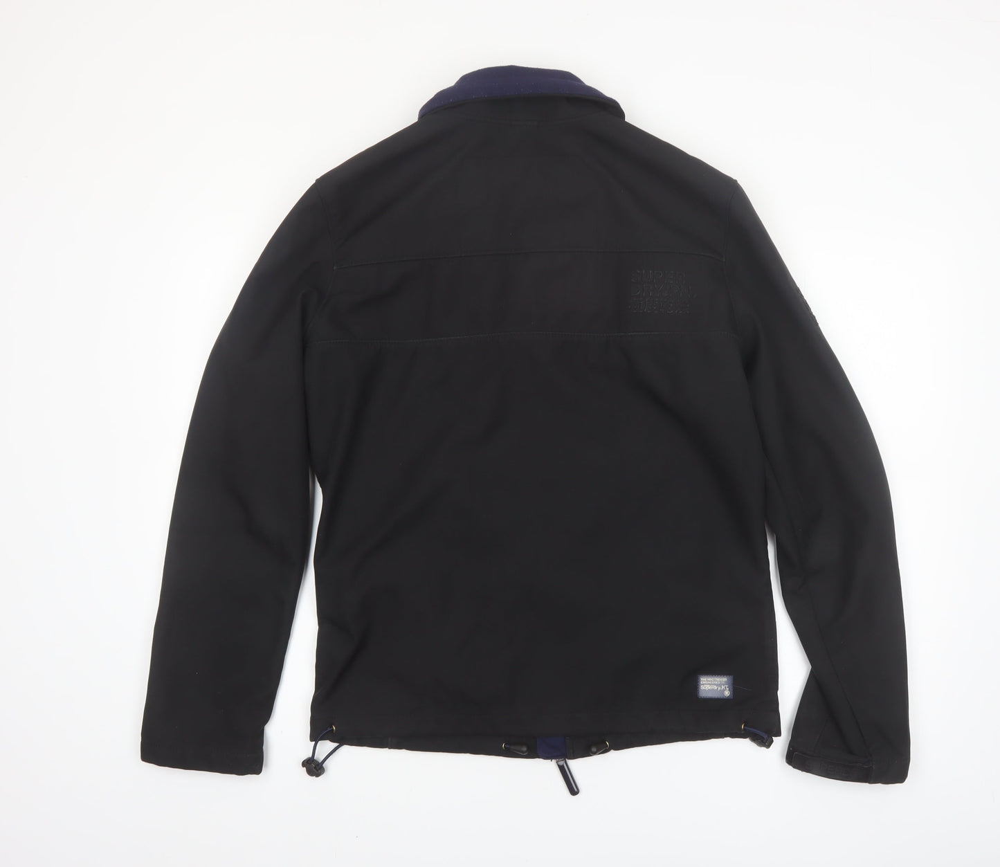 Superdry Men's Black Windtrekker Softshell Hooded Jacket M