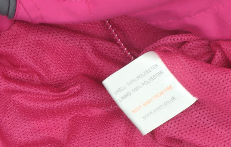The Golf Co Women's Pink Windbreaker Jacket Size M Polyester