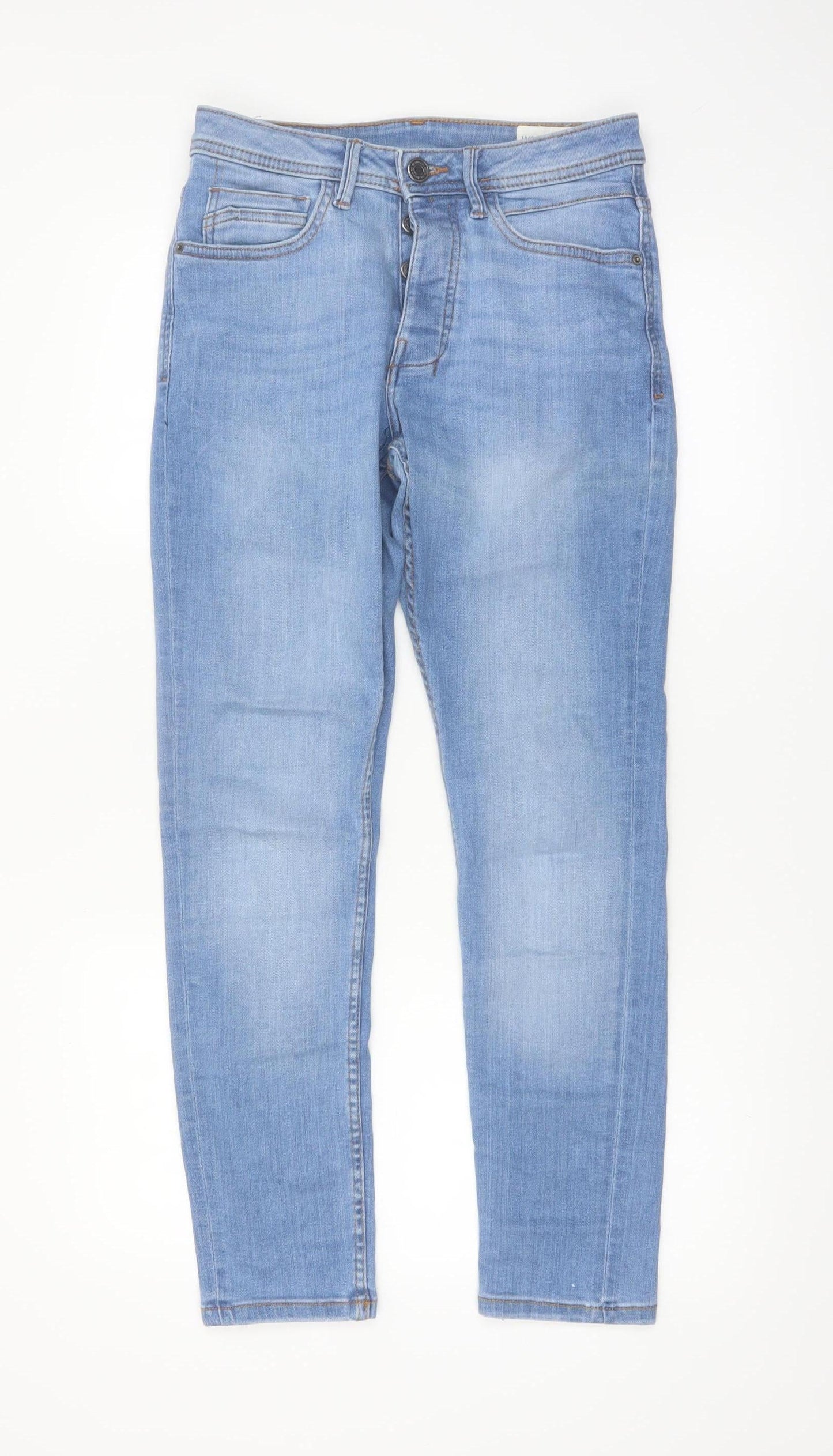 Denim Co Men's Blue Slim Fit Jeans W30 L30 Mid Rise