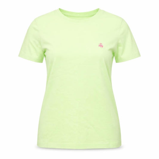 Brooks Brothers Women's Green Cotton Crew Neck T-Shirt Size S