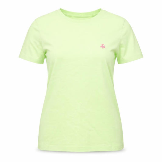 Brooks Brothers Women's Green Cotton Crew Neck T-Shirt Size S