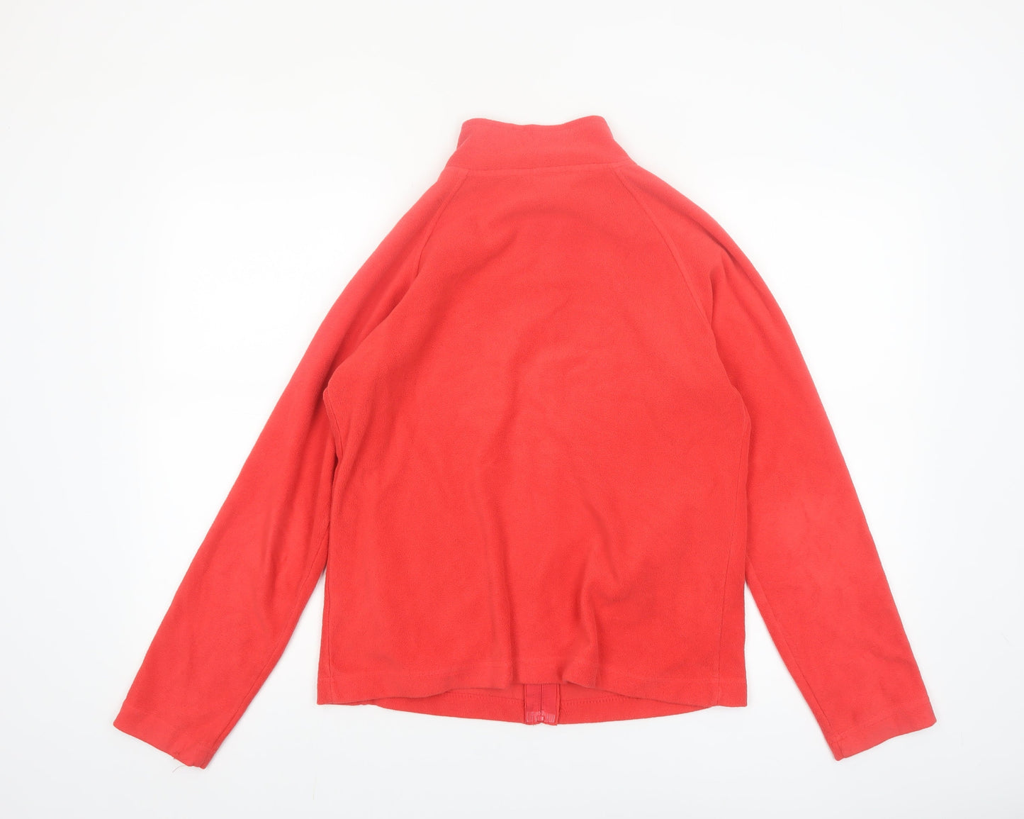 Dunnes Women’s Red Fleece Full Zip Casual Jacket Size 12