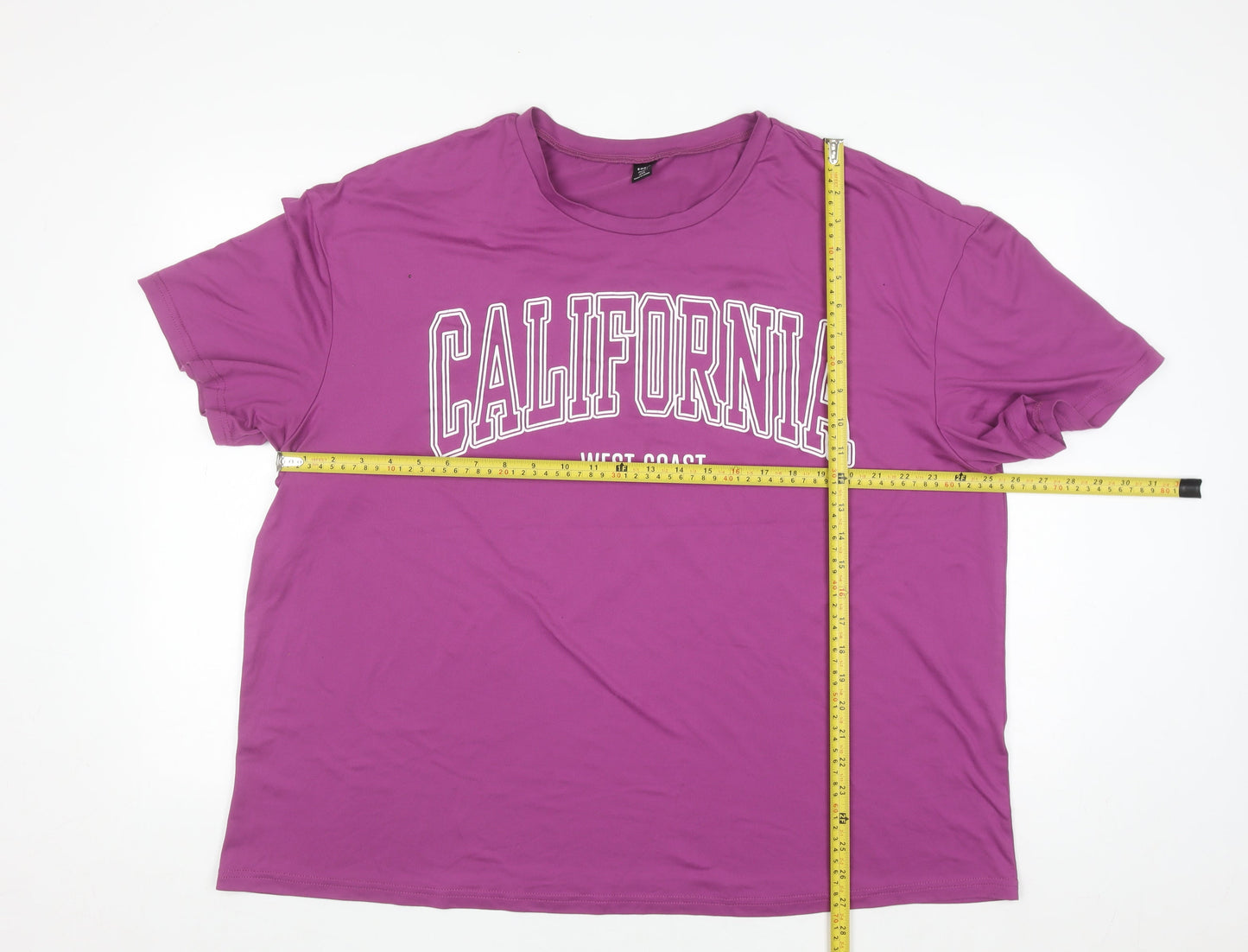 SHEIN Curve Women’s Purple California Graphic T-Shirt 2XL