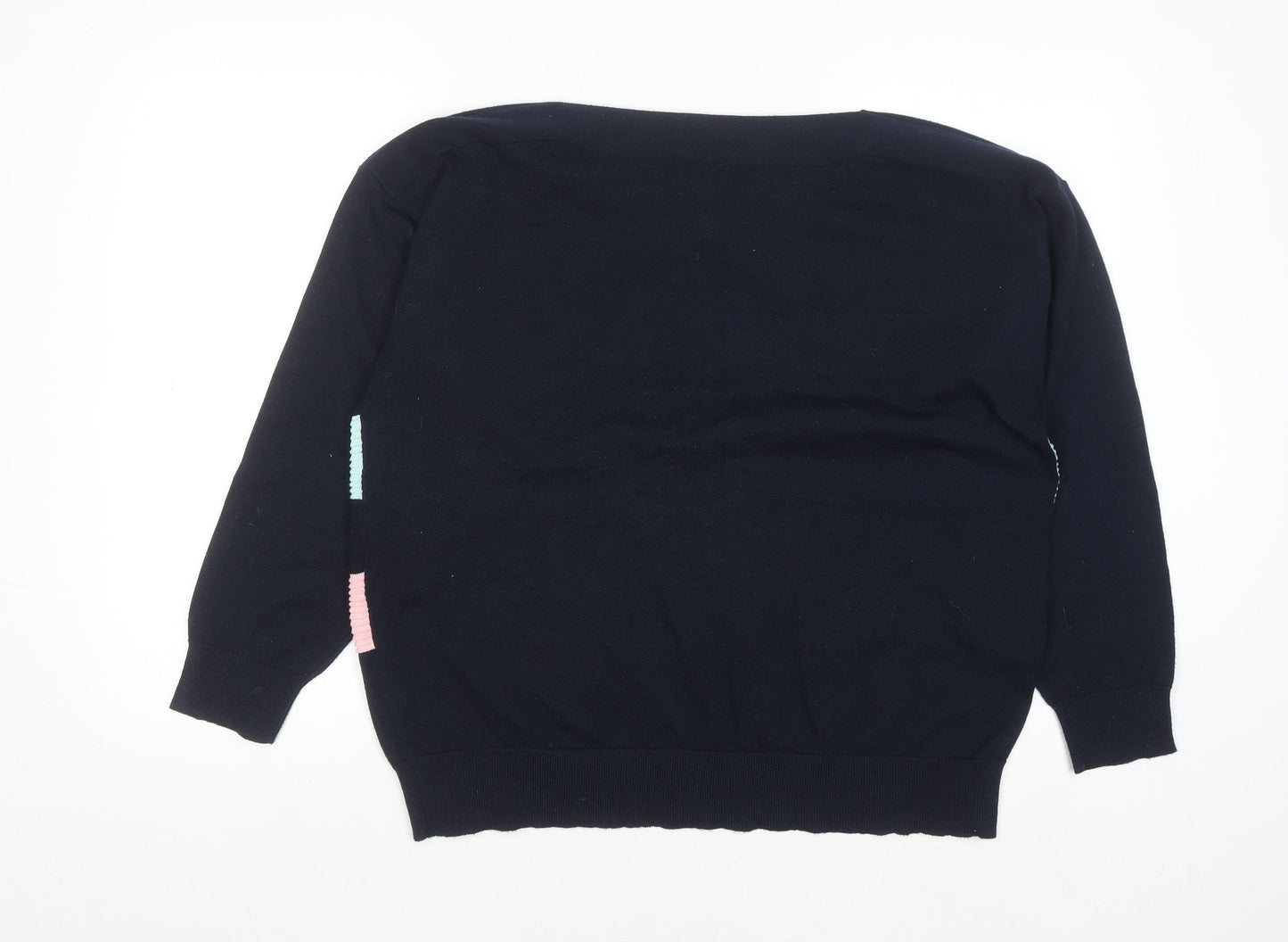 Dunnes Stores Women’s Multicoloured Stripe Knit Jumper Size 16