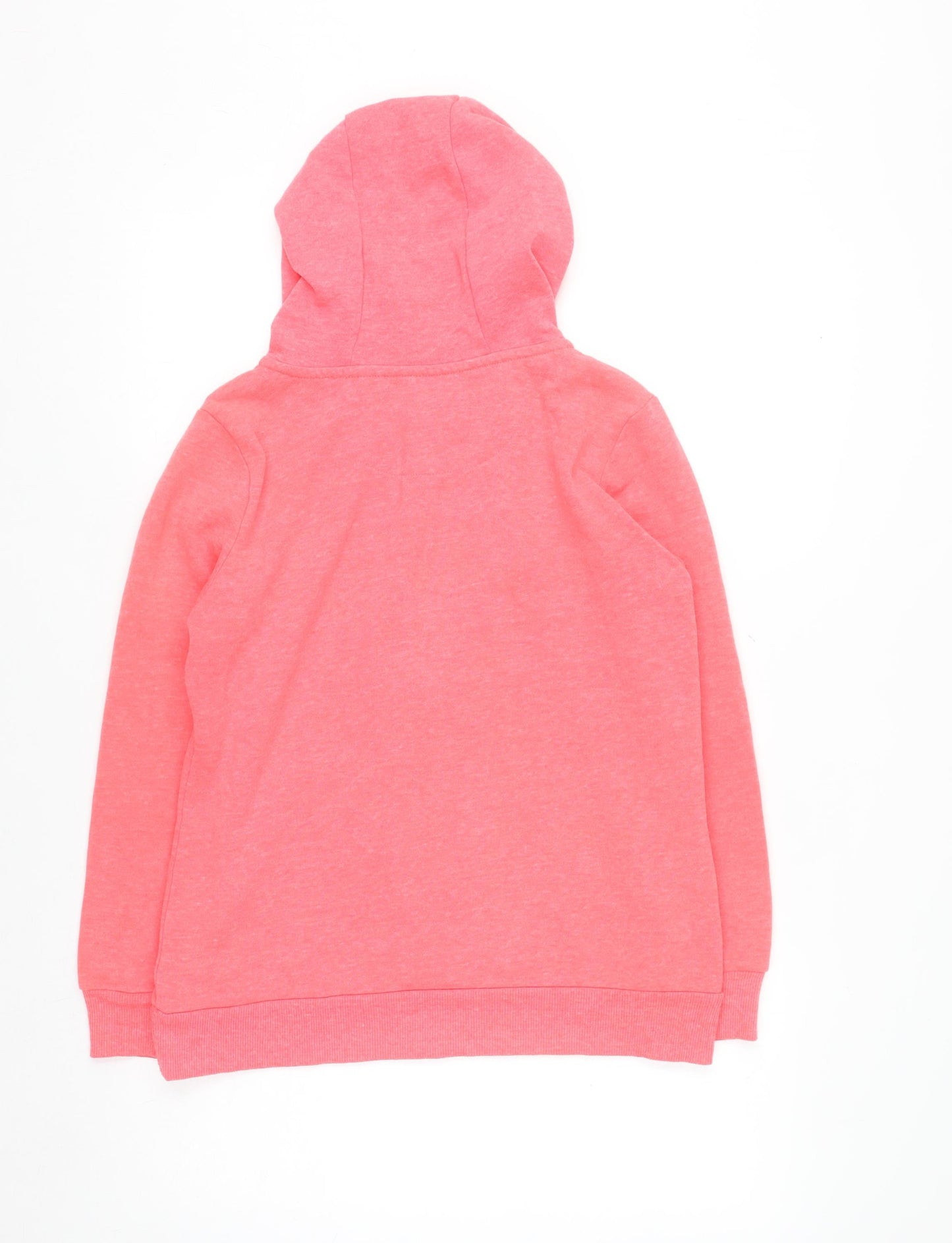 Dunnes Stores Women’s Pink Full Zip Hoodie Small Hooded Fleece