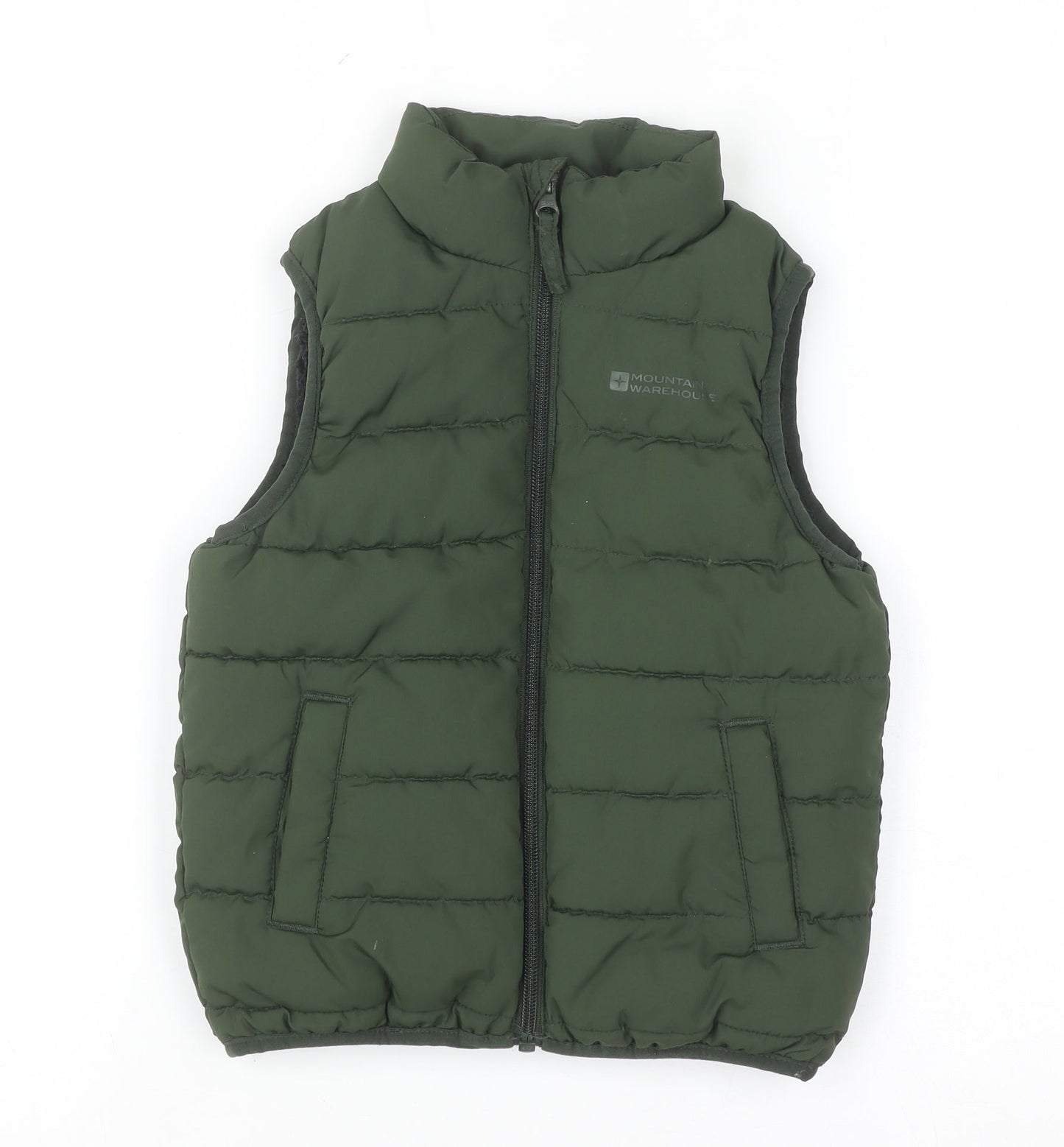 Mountain Warehouse Boys Green 3-4 Years Padded Water Resistant Bodywarmer