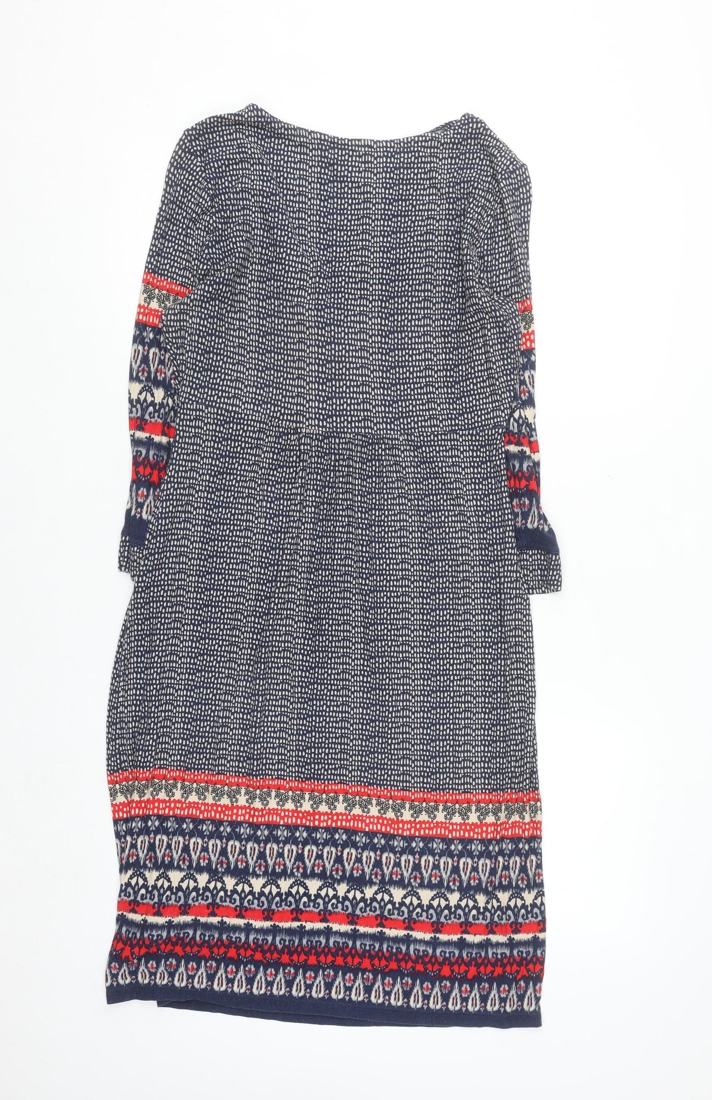 Marks and Spencer Per Una Women's Multicoloured Size 12 Wrap Dress