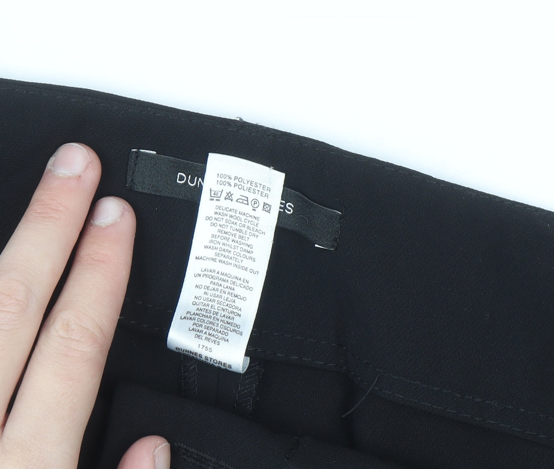 Dunnes Stores Women's Black Size 12 Straight Leg Dress Pants
