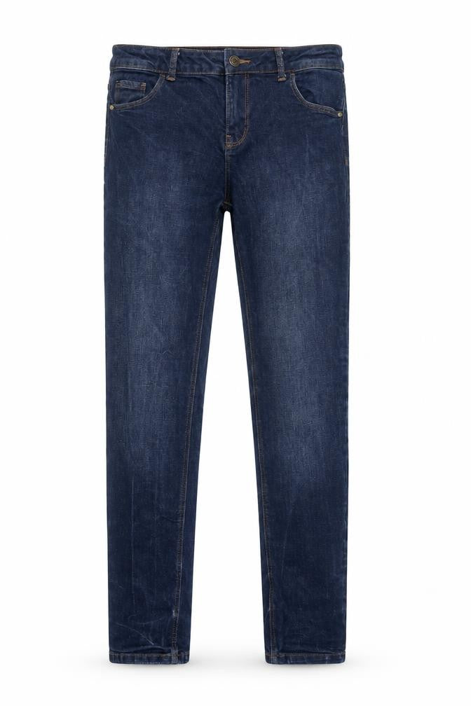 Denim Co Girls Blue Slim Fit Jeans 13-14 Years Dark Wash Stretch