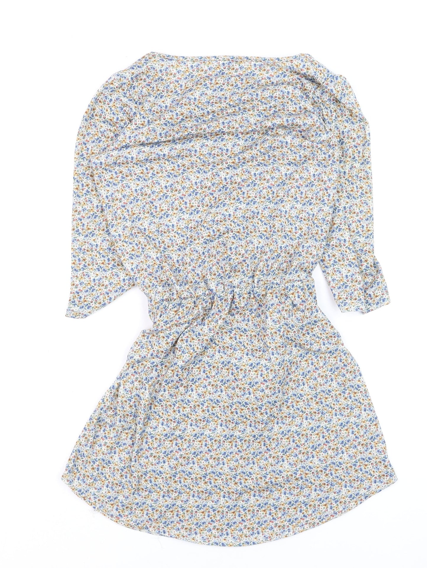 Atmosphere Womens Multicoloured Floral Shirt Dress Size 10