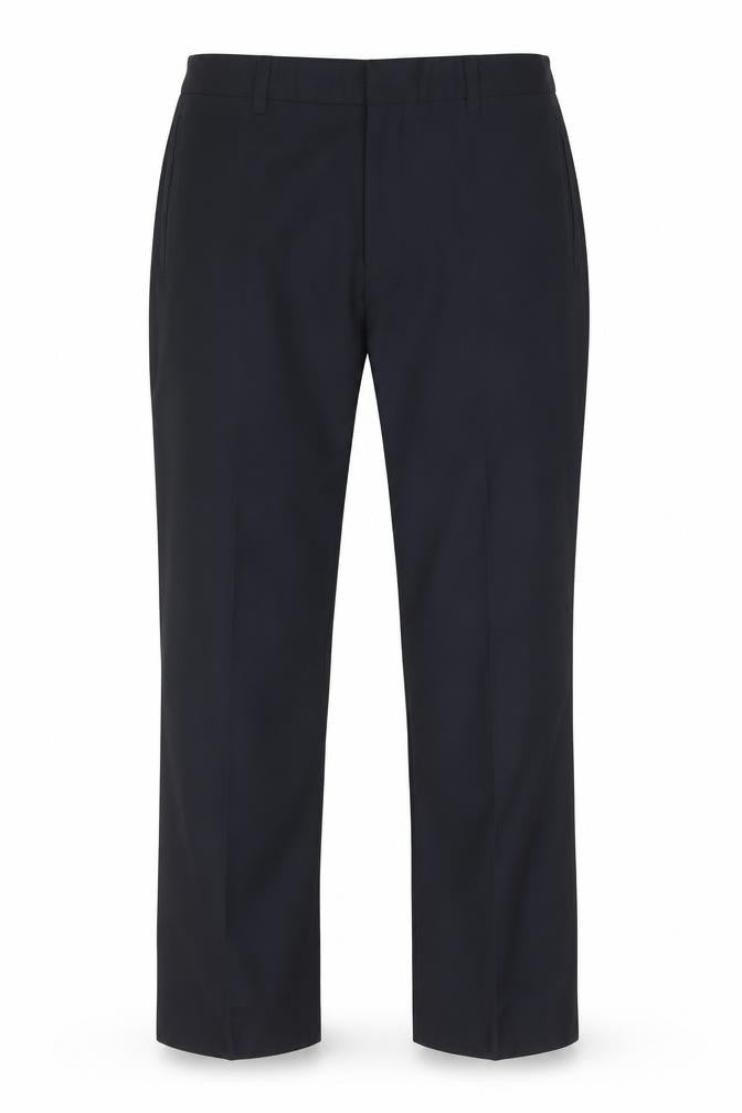 River Island Men’s Black 32R Straight Trousers