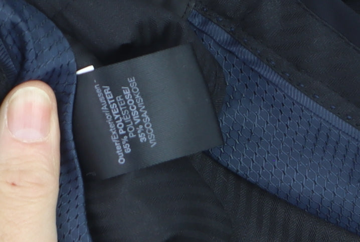 River Island Men’s Black 32R Straight Trousers