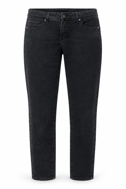 Paper + Stitch Women Black Skinny Jeans Size 30R Mid Rise Stretch Denim