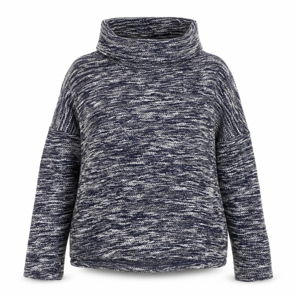 Marks & Spencer Women Blue Roll Neck Knit Jumper Size 18