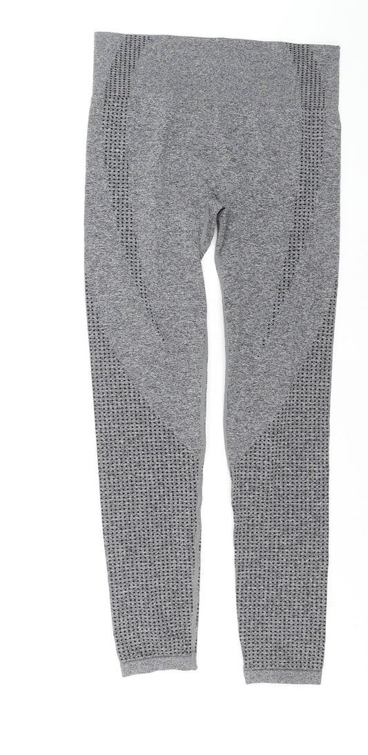 Dunnes Stores Womens Grey Seamless Performance Leggings M