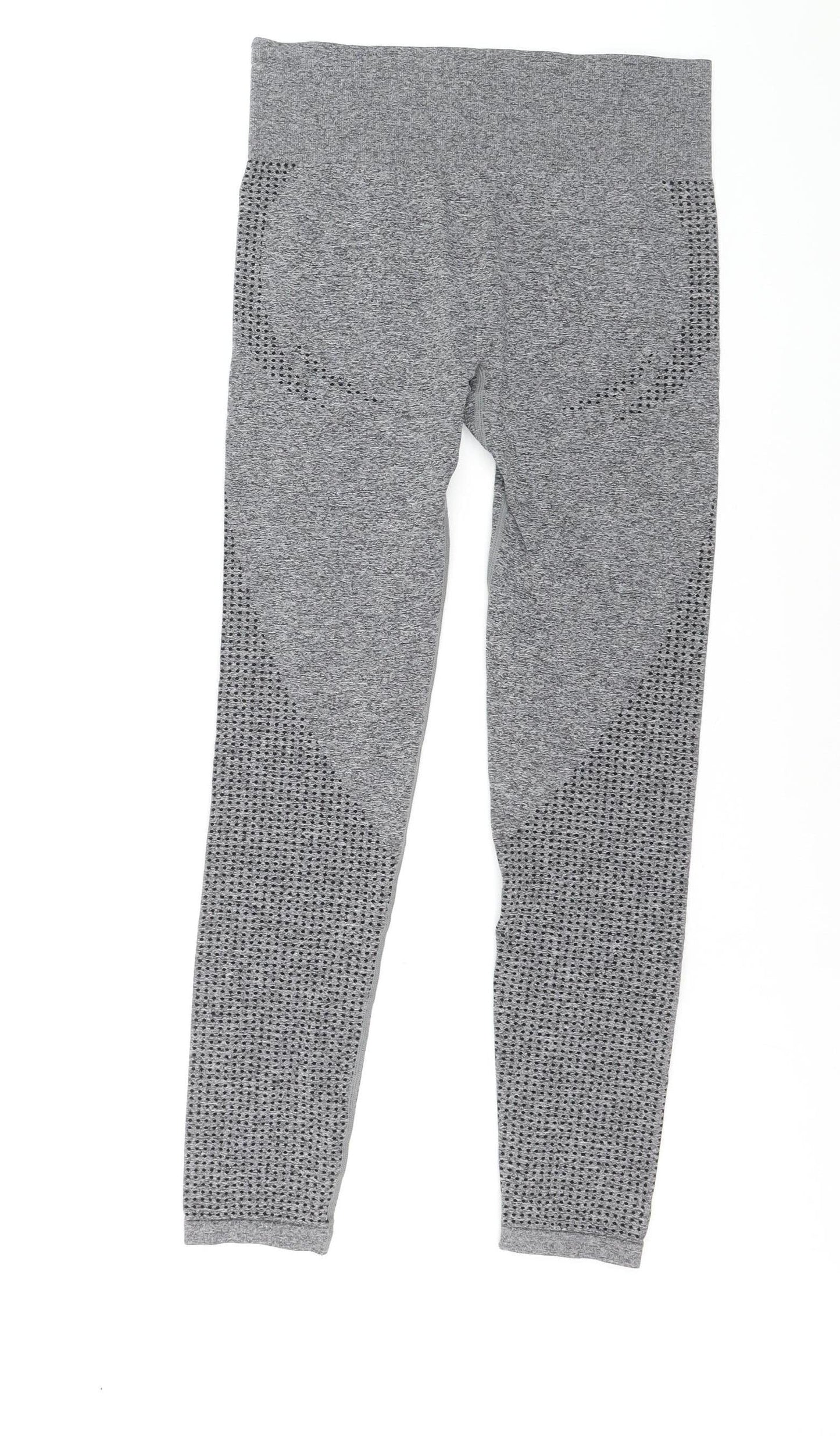 Dunnes Stores Womens Grey Seamless Performance Leggings M