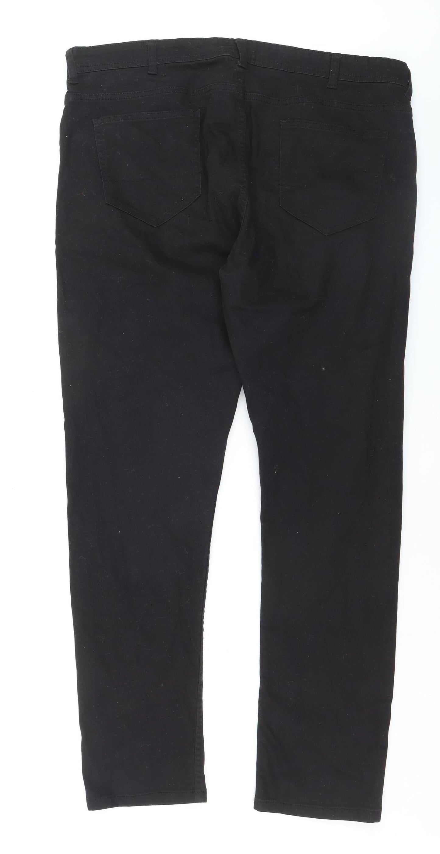 Denim Co. Women's Black Skinny Jeans Size 20 W38 L32 Stretch Fit