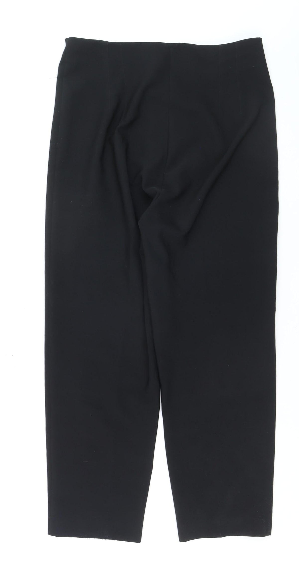 Savida Women’s Black Trousers Size 14 Polyester Blend Dress Pants