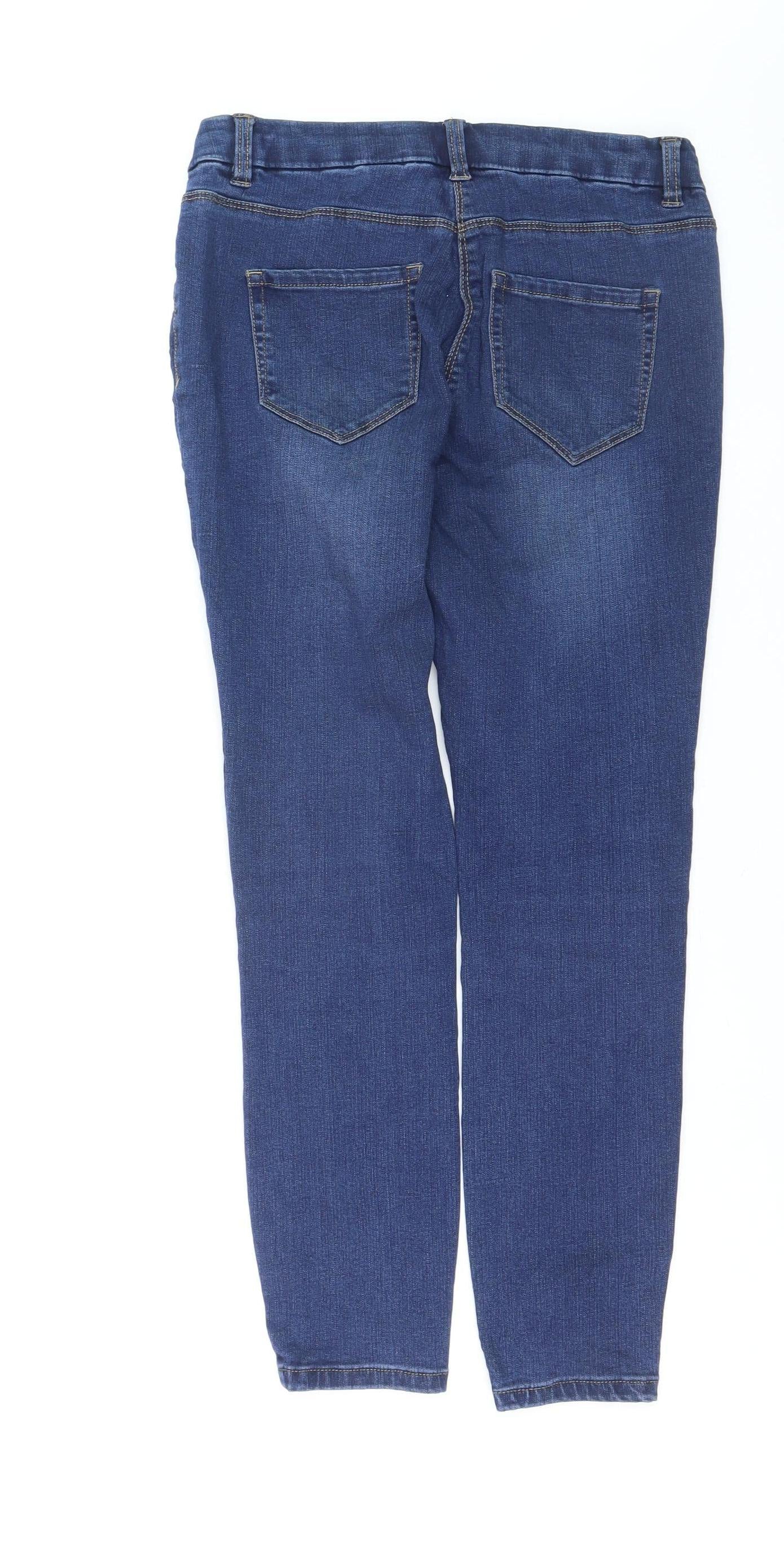 Next Womens Blue Jegging Jeans Size 12 Slim Fit Denim