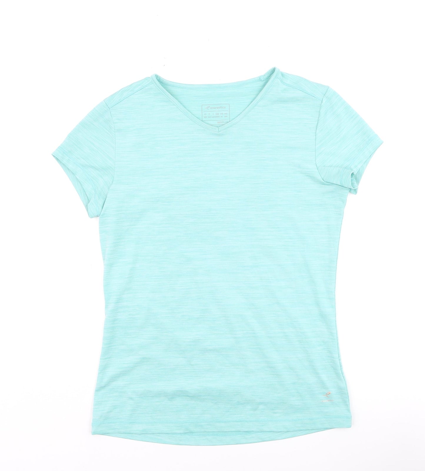 Energetics Women's Blue V-Neck Quick Dry T-Shirt Size S