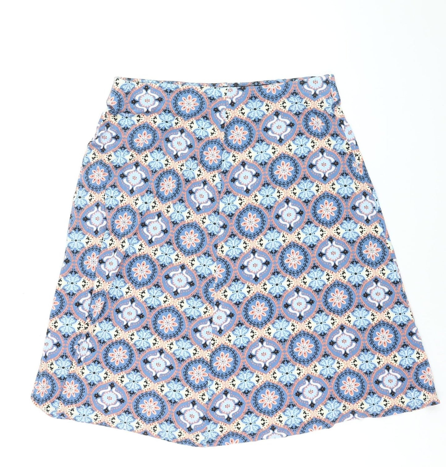 Marks and Spencer Women’s Multicoloured A-Line Jersey Skirt Size 14