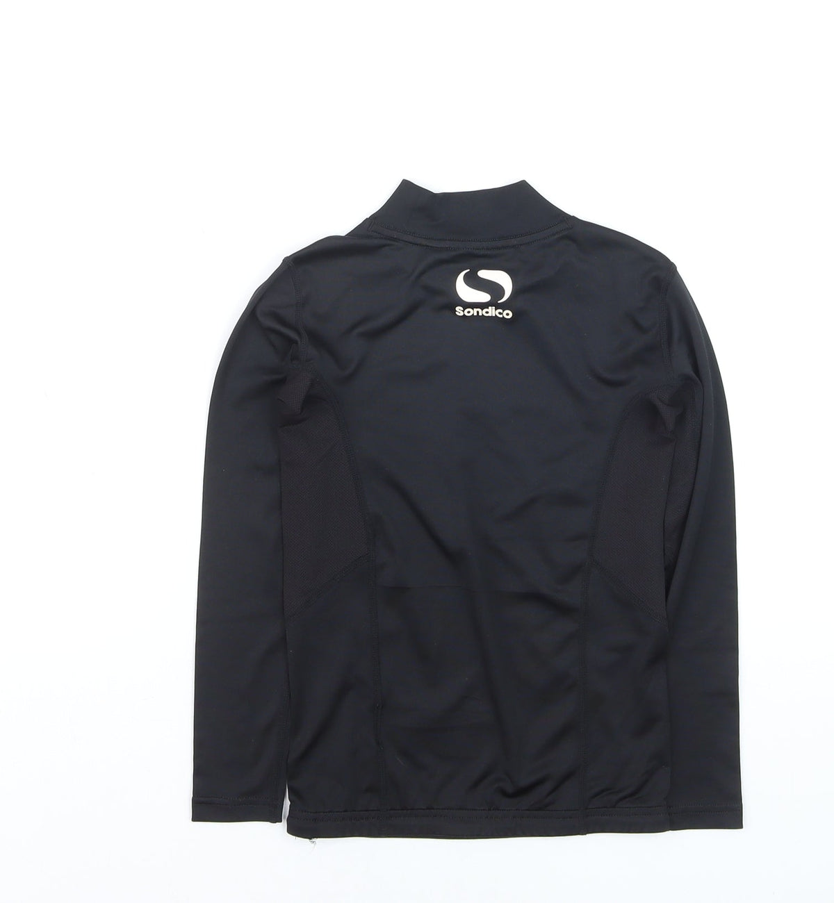 Sondico Boys Black 7-8 Years Long Sleeve Compression T-Shirt