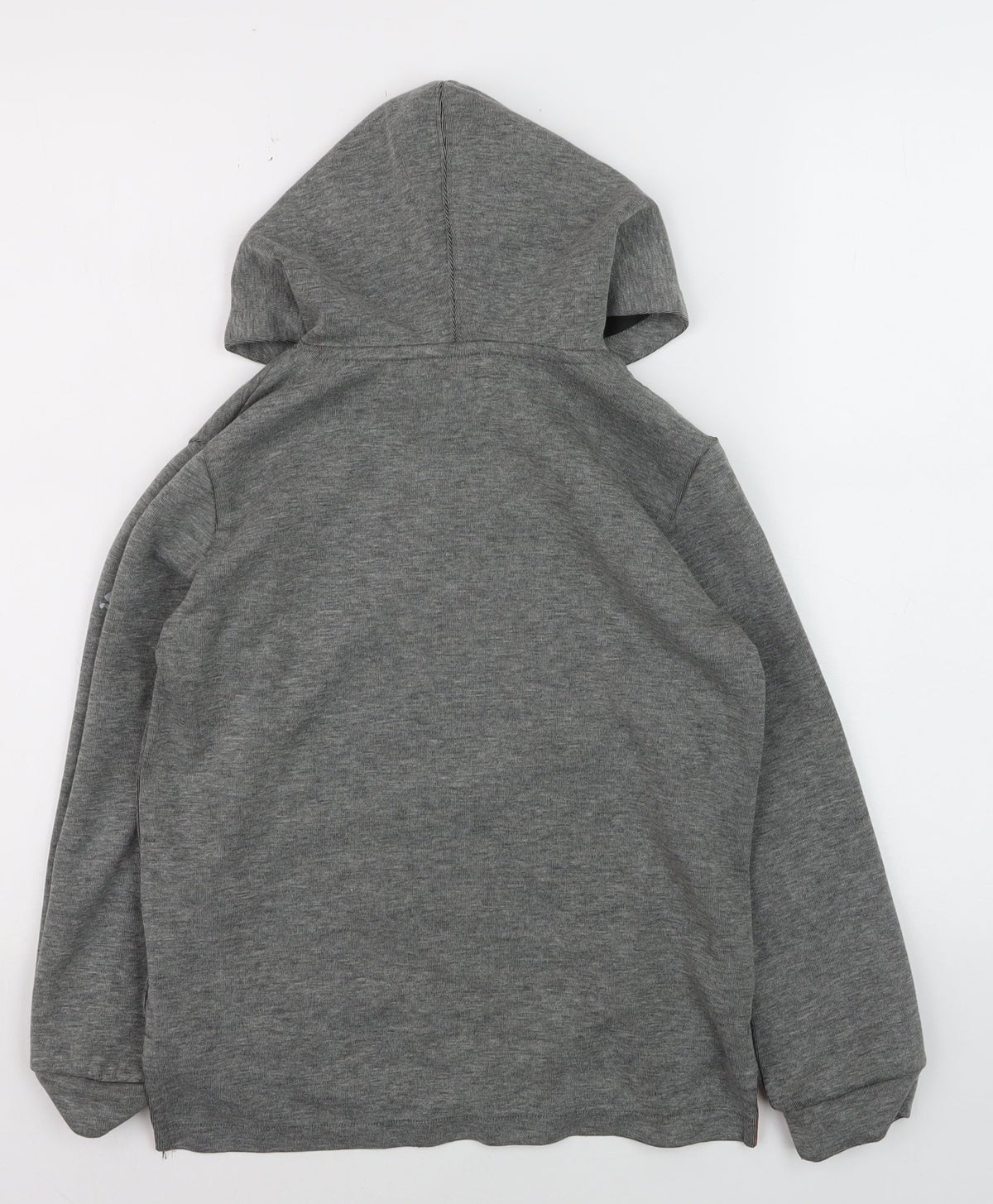 Puma Boys Grey Hoodie 9-10 Years Pullover Hooded Sweatshirt