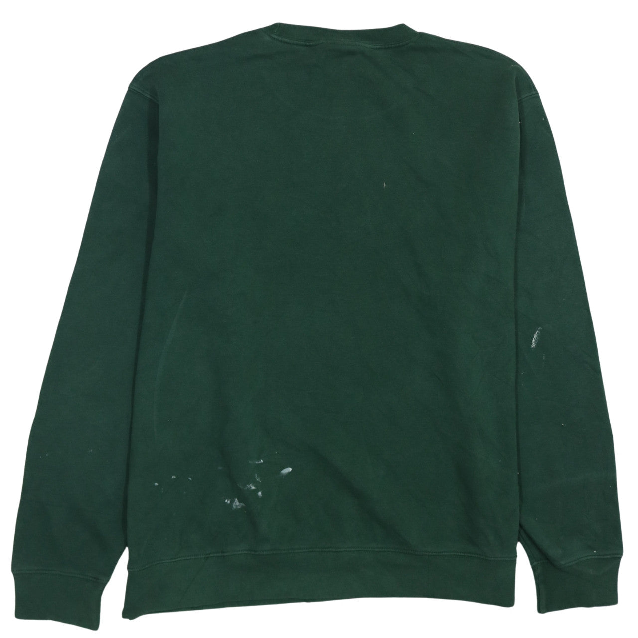 Russell Mens Green XL Pullover Sweatshirt with Logo Embroidery